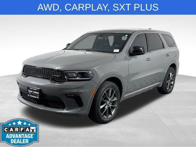 Used 2021 Gray Dodge SXT Plus image 3