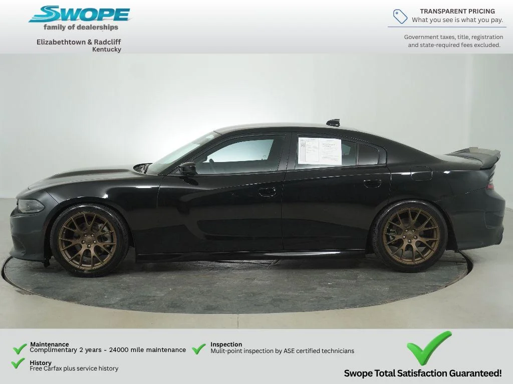 Used 2023 Pitch Black Clearcoat Dodge GT image 4