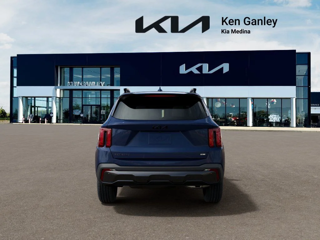 New 2026 Midnight Lake Blue Kia X-Line EX AWD image 5