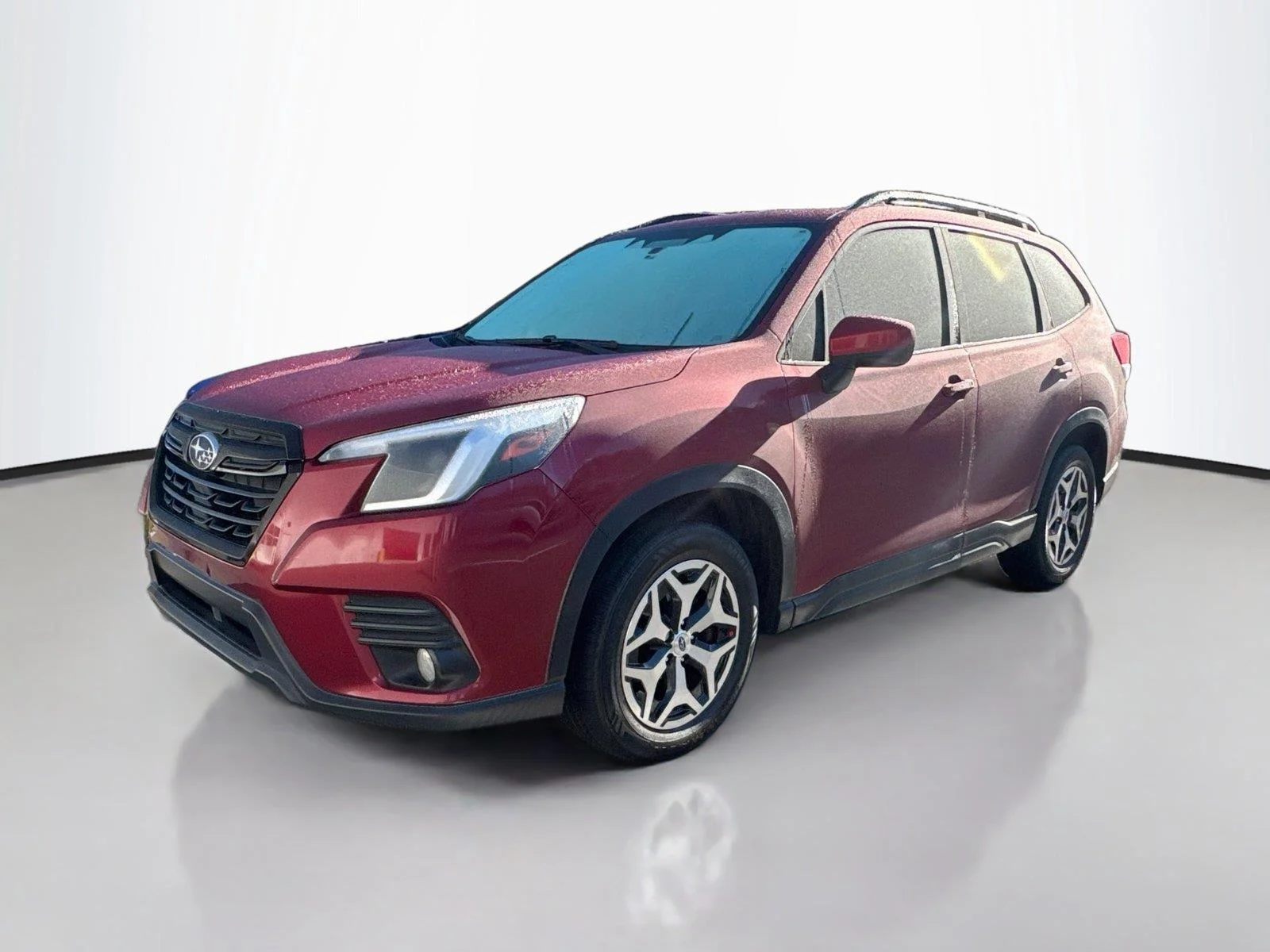 Used 2022 Crimson Red Pearl Subaru Premium image 2