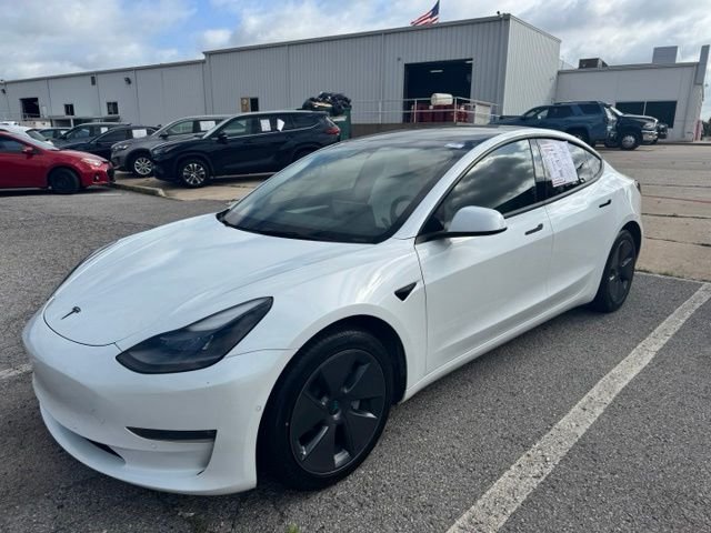 Used 2022 Tesla Model 3 Long Range with VIN 5YJ3E1EBXNF336858 for sale in Midwest City, OK