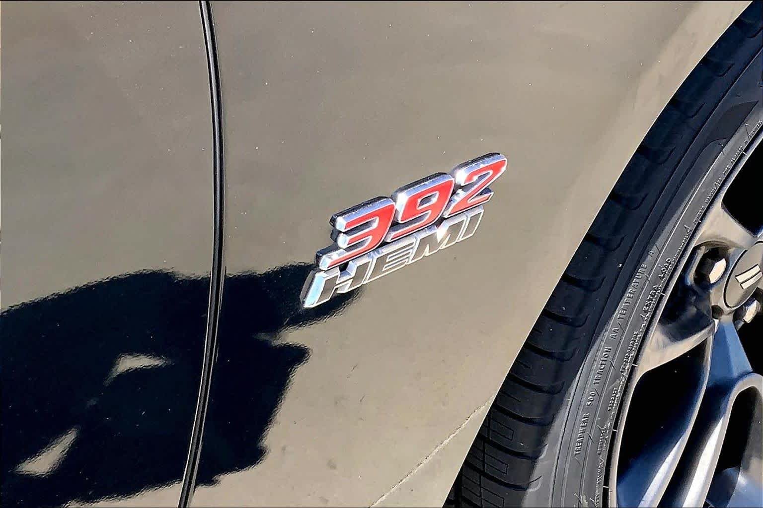 Used 2023 Pitch Black Clearcoat Dodge Scat Pack image 28