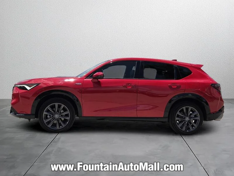 Used 2025 RED Acura AWD w/A-Spec Package image 2