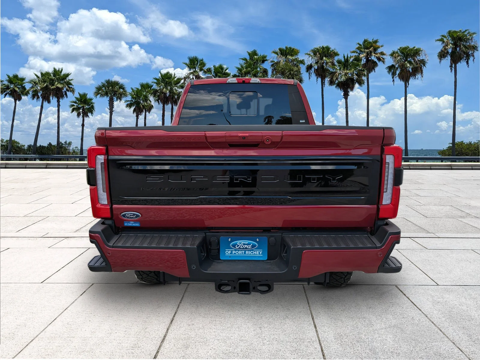 New 2026 Ruby Red Metallic Tinted Clearcoat Ford F-350® Platinum® image 8