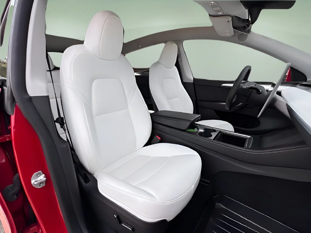 Used 2023 Red Multi-Coat Tesla Long Range image 19