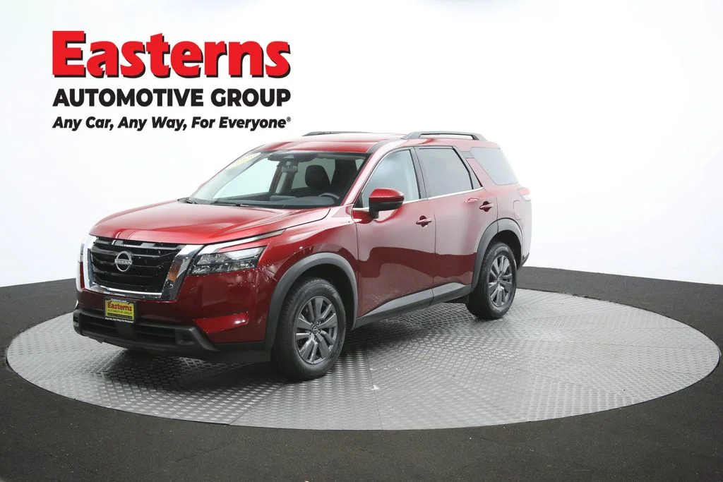 Used 2025 Red Nissan SV image 55
