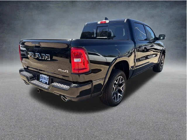 New 2027 Diamond Black Crystal Pearl-Coat Exterior Paint RAM Laramie image 7