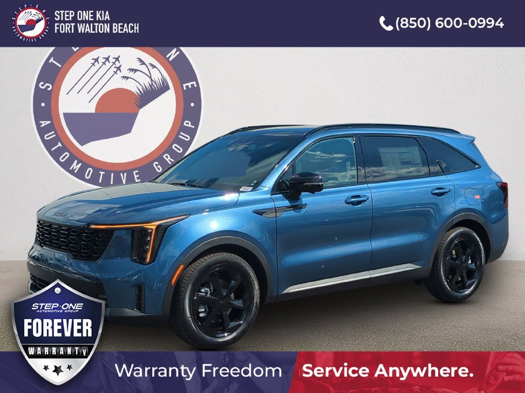 New 2026 Mineral Blue Kia X-Line SX Prestige image 1