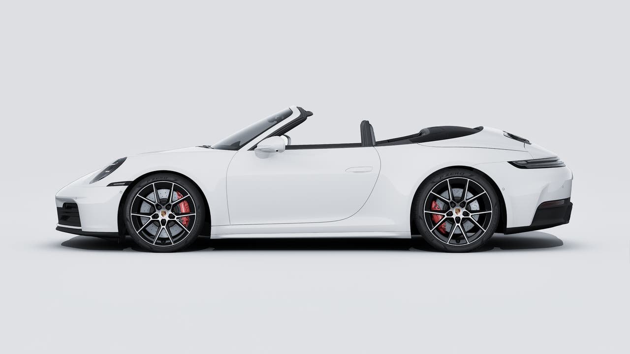 New 2027 White Porsche Carrera S Cabriolet image 2