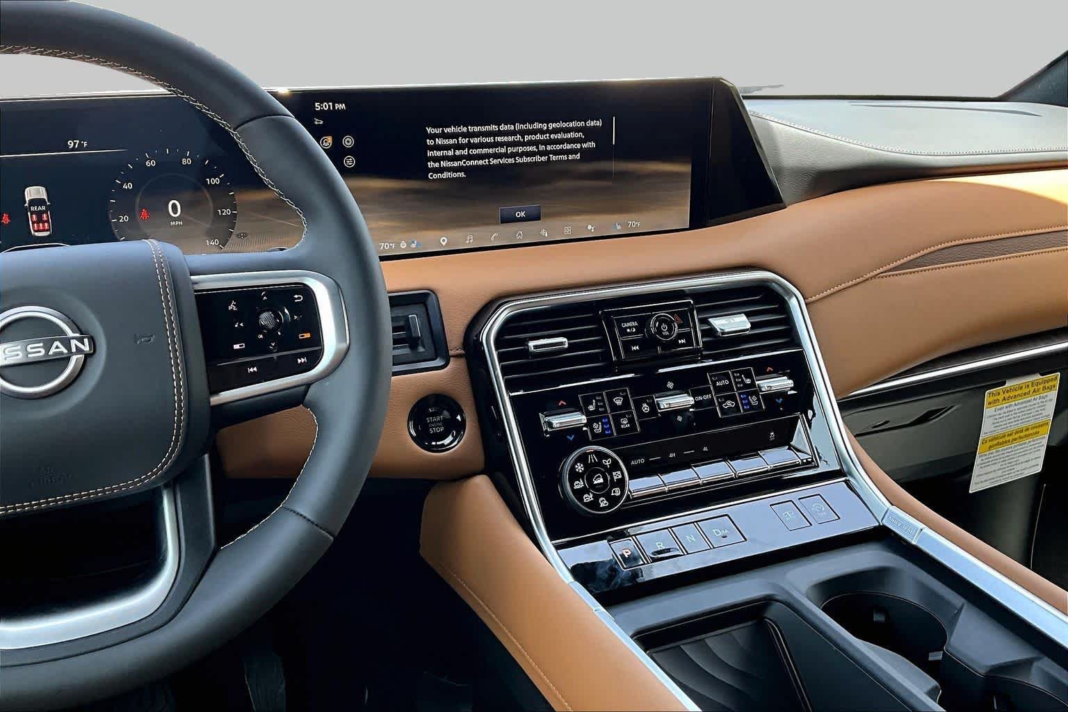 New 2026 Super Black Nissan Platinum Reserve image 6