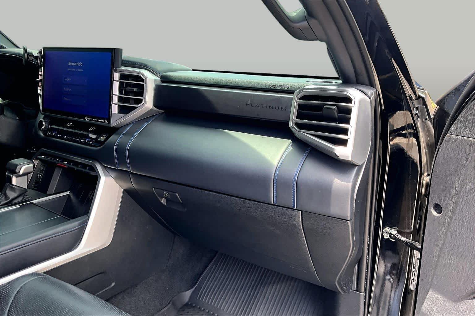 Used 2022 Midnight Black Metallic Toyota Platinum Hybrid image 19