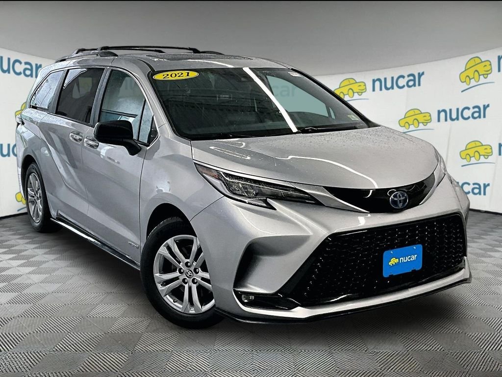 Used 2021 Silver Toyota XSE image 1