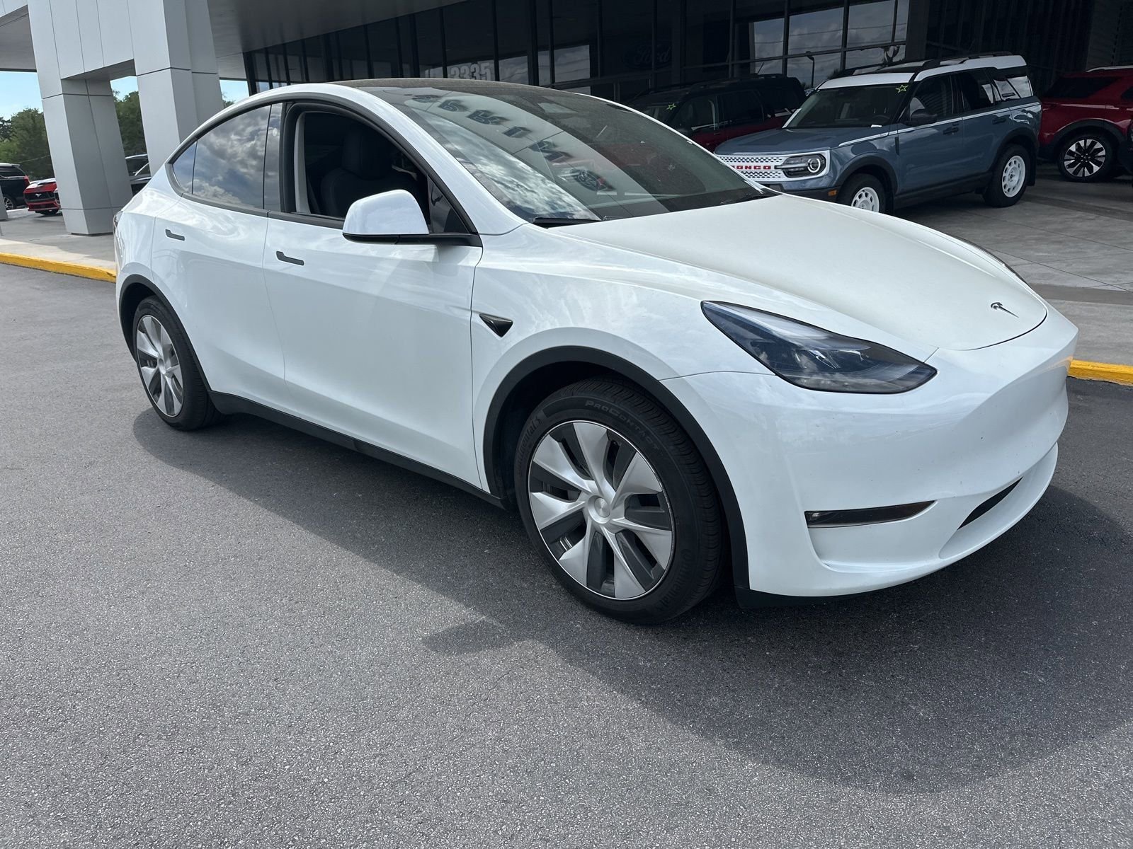 Used 2024 Tesla Model Y Long Range with VIN 7SAYGAEE3RF037893 for sale in Spring Hill, FL