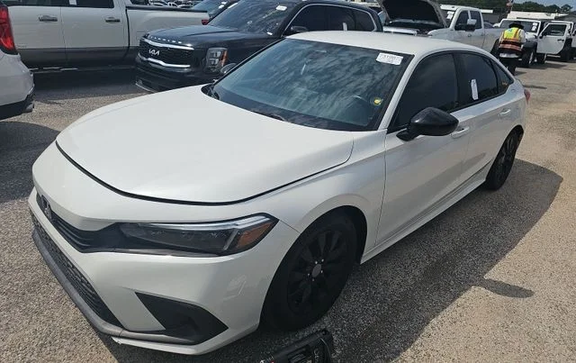 Used 2022 Platinum White Pearl Honda Sport image 1