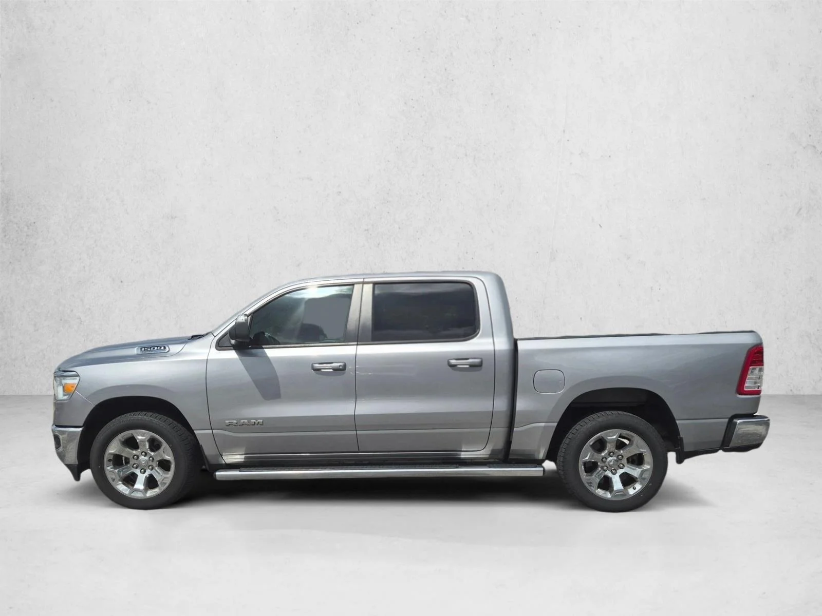 Used 2021 Billet Silver Metallic Clearcoat Ram Big Horn image 9