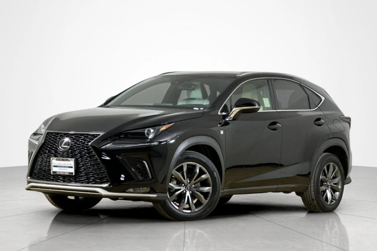 Used 2020 BLACK Lexus NX 300 F SPORT image 1