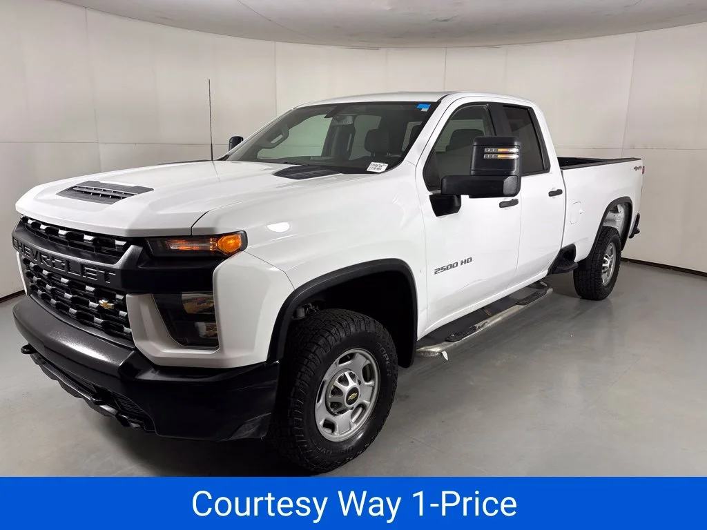 Used 2021 White Chevrolet Work Truck image 6