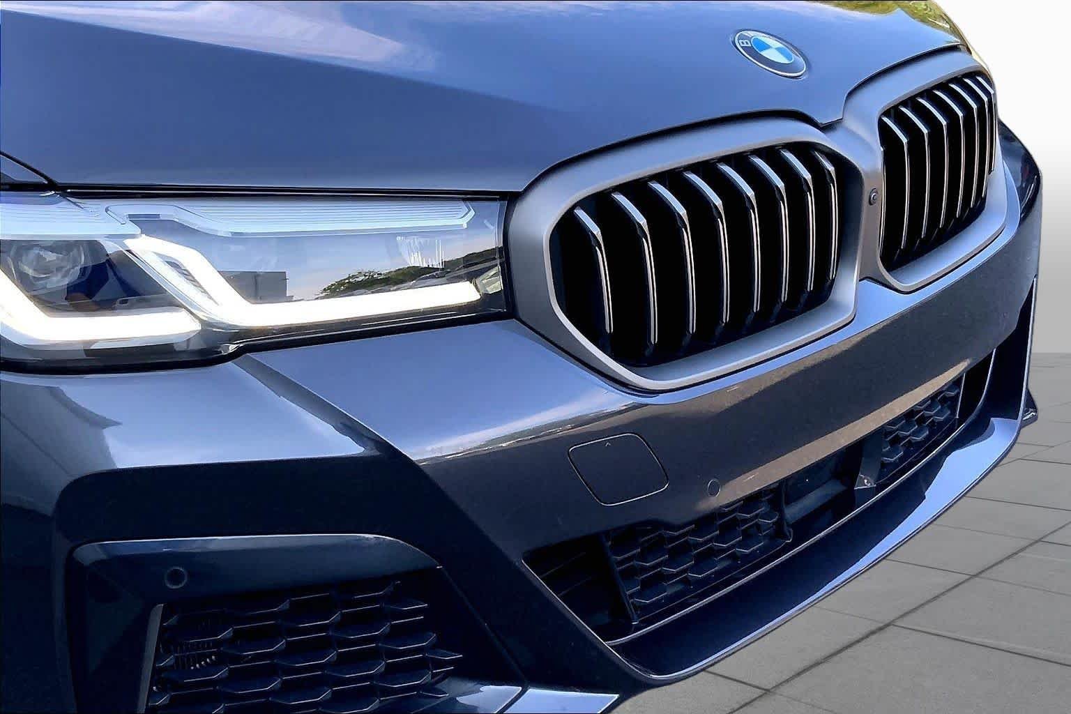 Certified Used 2023 Dark Graphite Metallic BMW M550i xDrive image 31