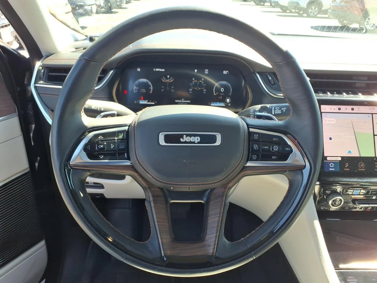 Used 2023 Bright White Clearcoat Jeep Summit image 19