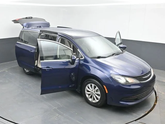 Used 2017 Blue Chrysler Touring image 50