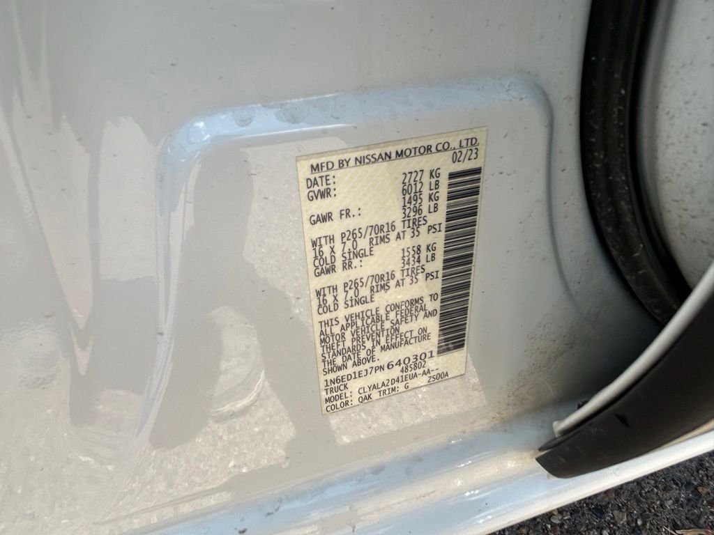 Used 2023 White Nissan S image 10