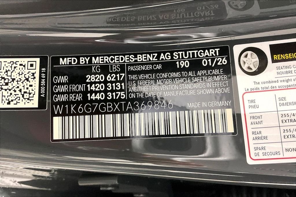 New 2026 MANUFAKTUR Silicon Grey Mercedes-Benz S 580 image 12