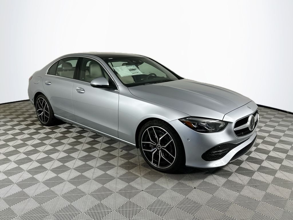 New 2026 Cirrus Silver Metallic Mercedes-Benz C 300 image 1