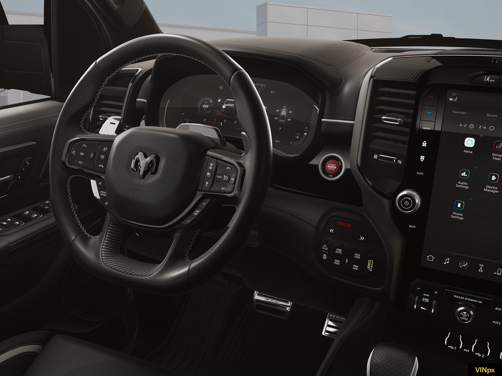 New 2026 Diamond Black Crystal Pearl-Coat Exterior Paint RAM RHO image 20