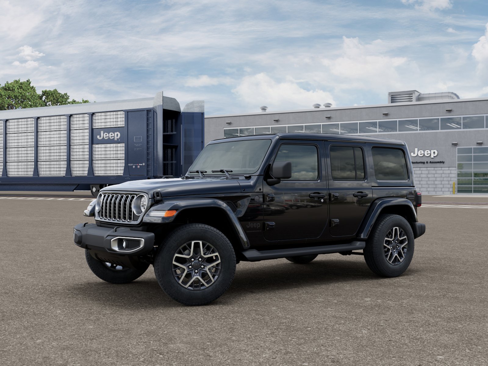 New 2026 Black Clear-Coat Exterior Paint Jeep Sahara image 28