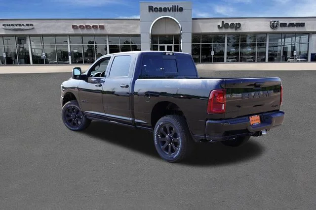 New 2026 Diamond Black Crystal Pearl-Coat Exterior Paint RAM Laramie image 5