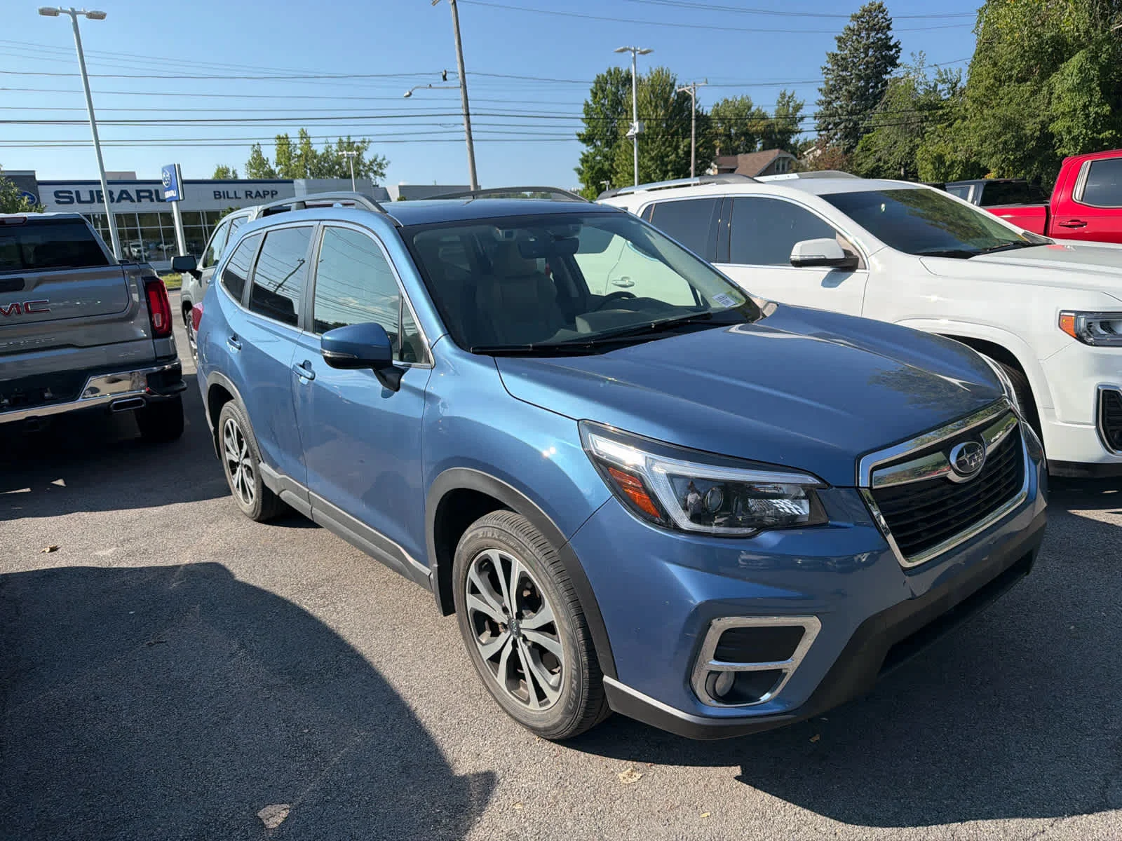 Used 2021 Horizon Blue Pearl Subaru Limited image 20