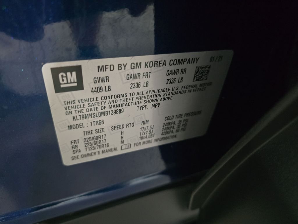 Used 2021 Blue Chevrolet LS image 24