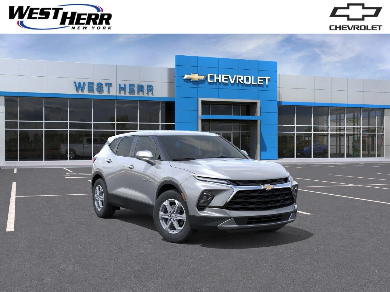 New 2026 Sterling Gray Metallic Chevrolet 2LT image 1