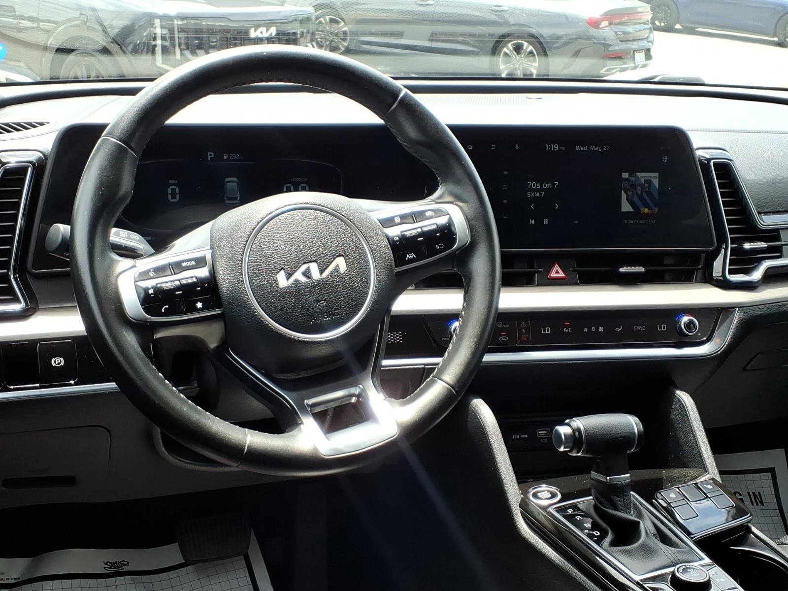 Used 2023 Glacial White Pearl Kia X-Line image 3