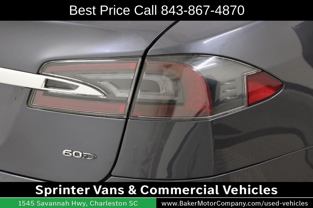 Used 2017 Gray Tesla 60D image 13