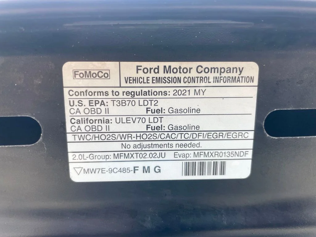 Used 2021 Black Metallic Ford Titanium image 36