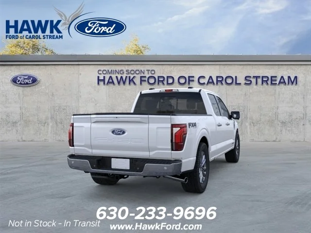 New 2025 Star White Metallic Tri-Coat Ford Lariat® image 8