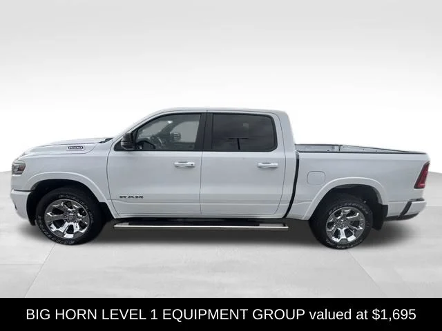 New 2026 Bright White Clear-Coat Exterior Paint RAM Big Horn/Lone Star image 4