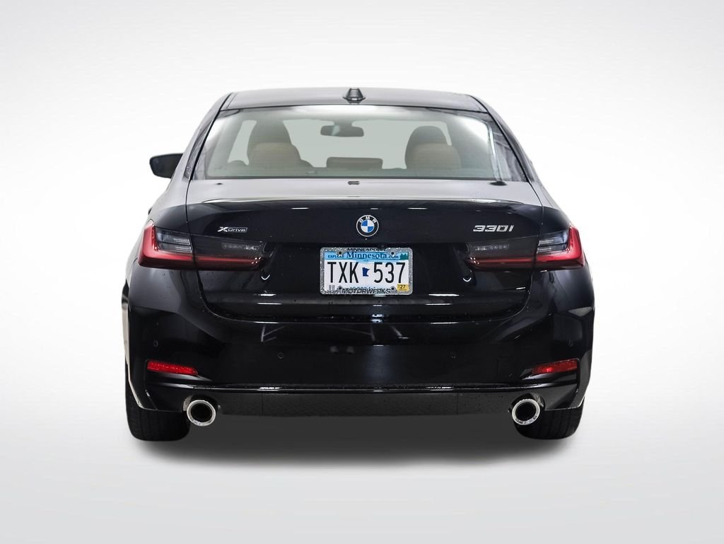 Certified Used 2025 Jet Black BMW 330i xDrive image 4