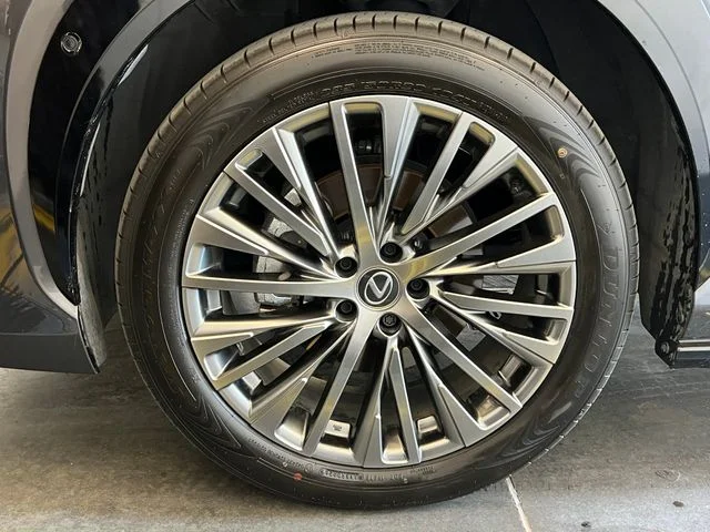 Used 2024 Cloudburst Gray Lexus 450e Luxury image 9