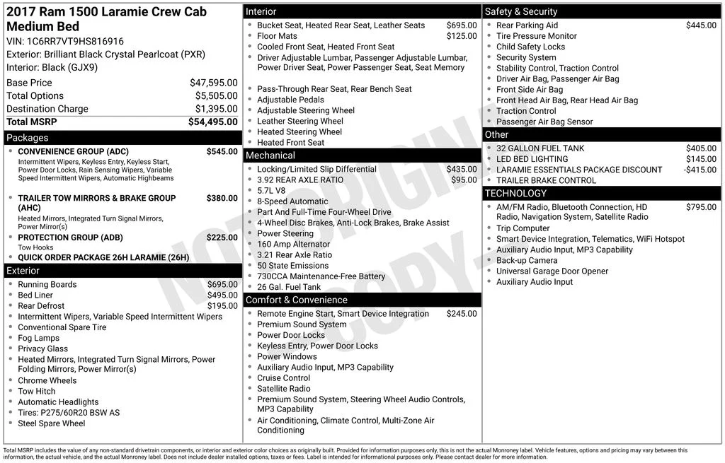 Used 2017 Black Ram Laramie image 27