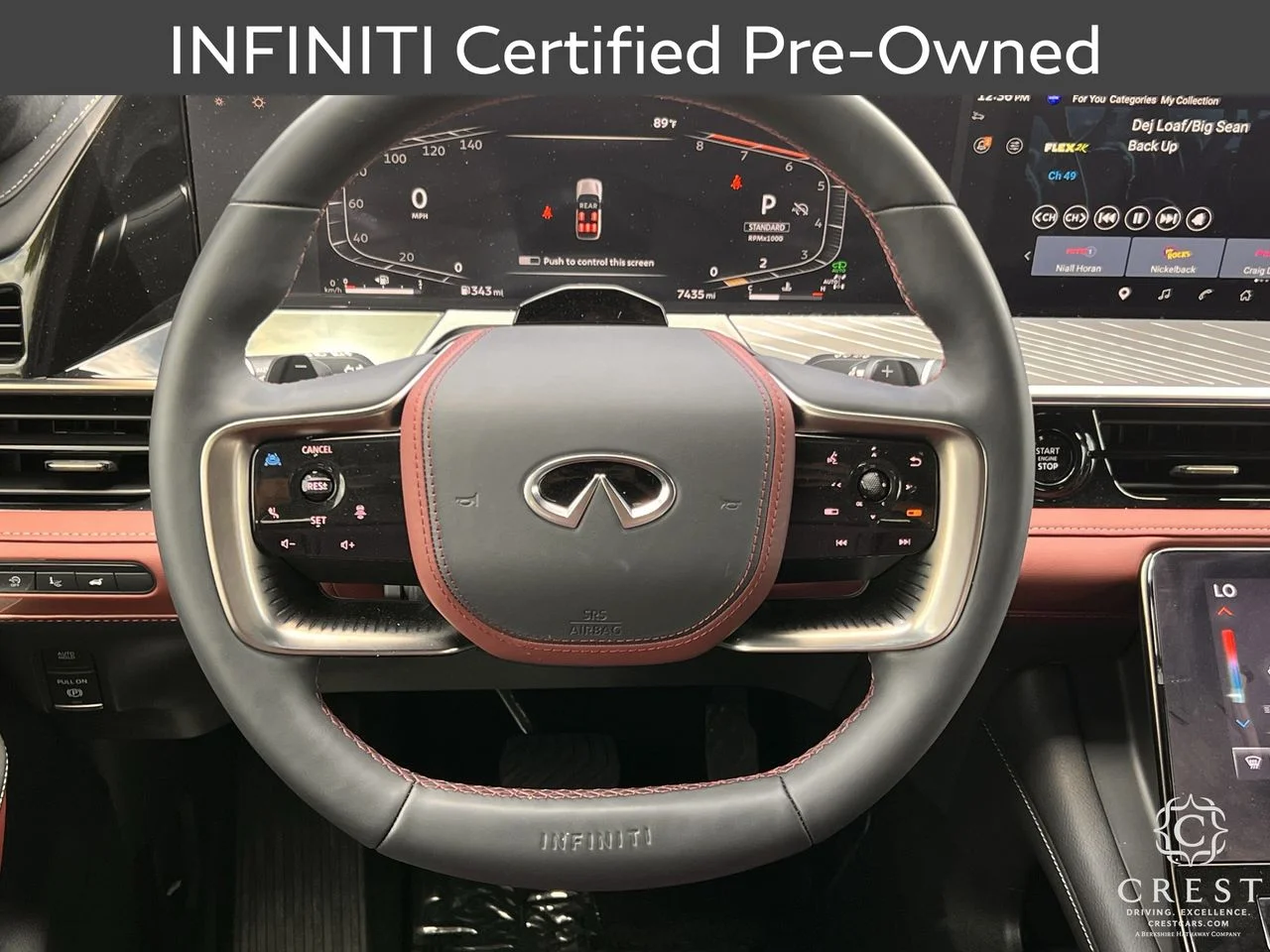 Certified Used 2026 Mineral Black Graphite Shadow INFINITI AUTOGRAPH image 14