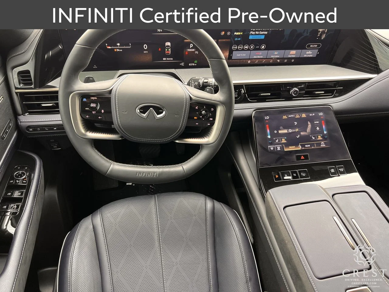 Certified Used 2026 Radiant White INFINITI SPORT image 13