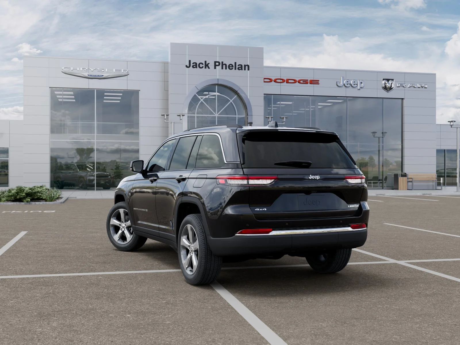 New 2026 Diamond Black Crystal Pearlcoat Jeep Limited image 29