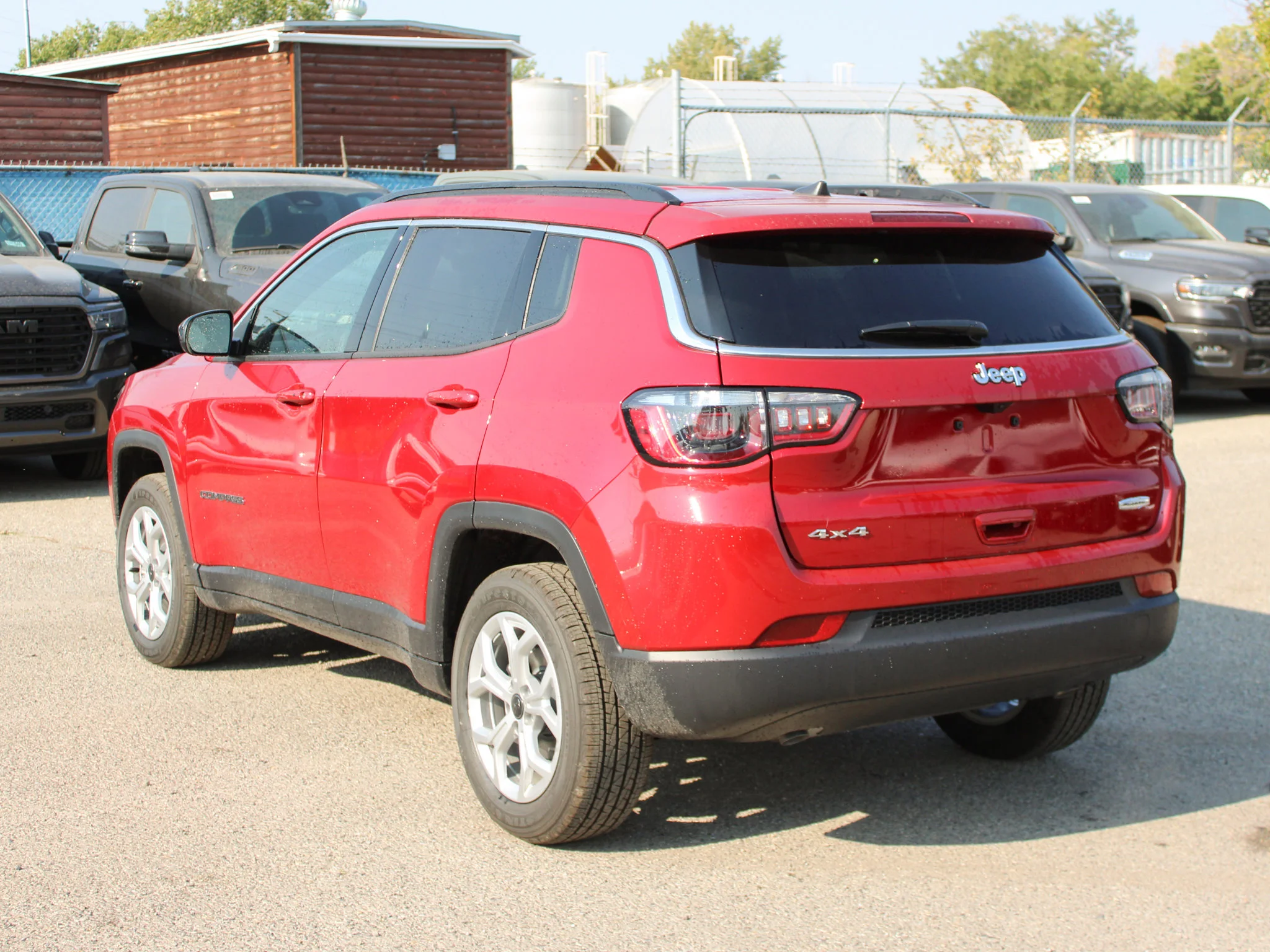 New 2026 Red Jeep North* 4x4, Remote Start, Heated Seats/Wheel, Blind-Spot Monitoring image 3