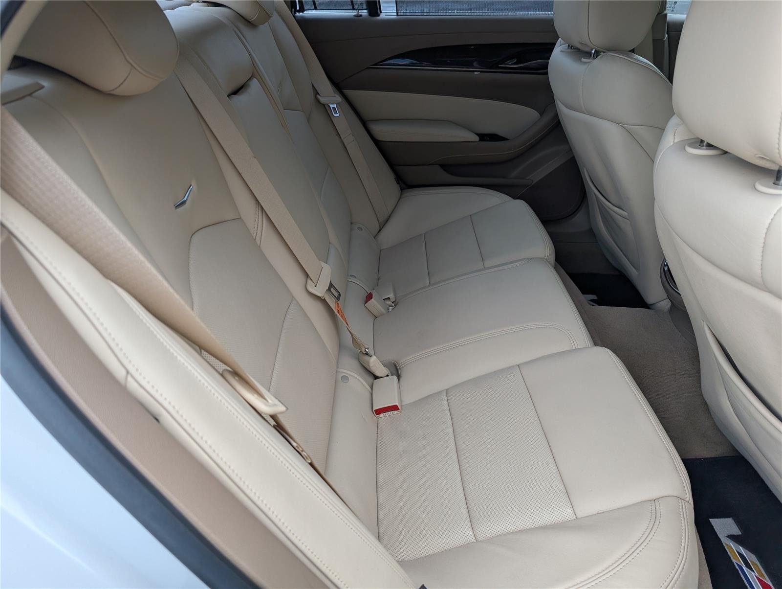 Used 2016 CRYSTAL WHITE TRICOAT Cadillac V-Sport Premium RWD image 35