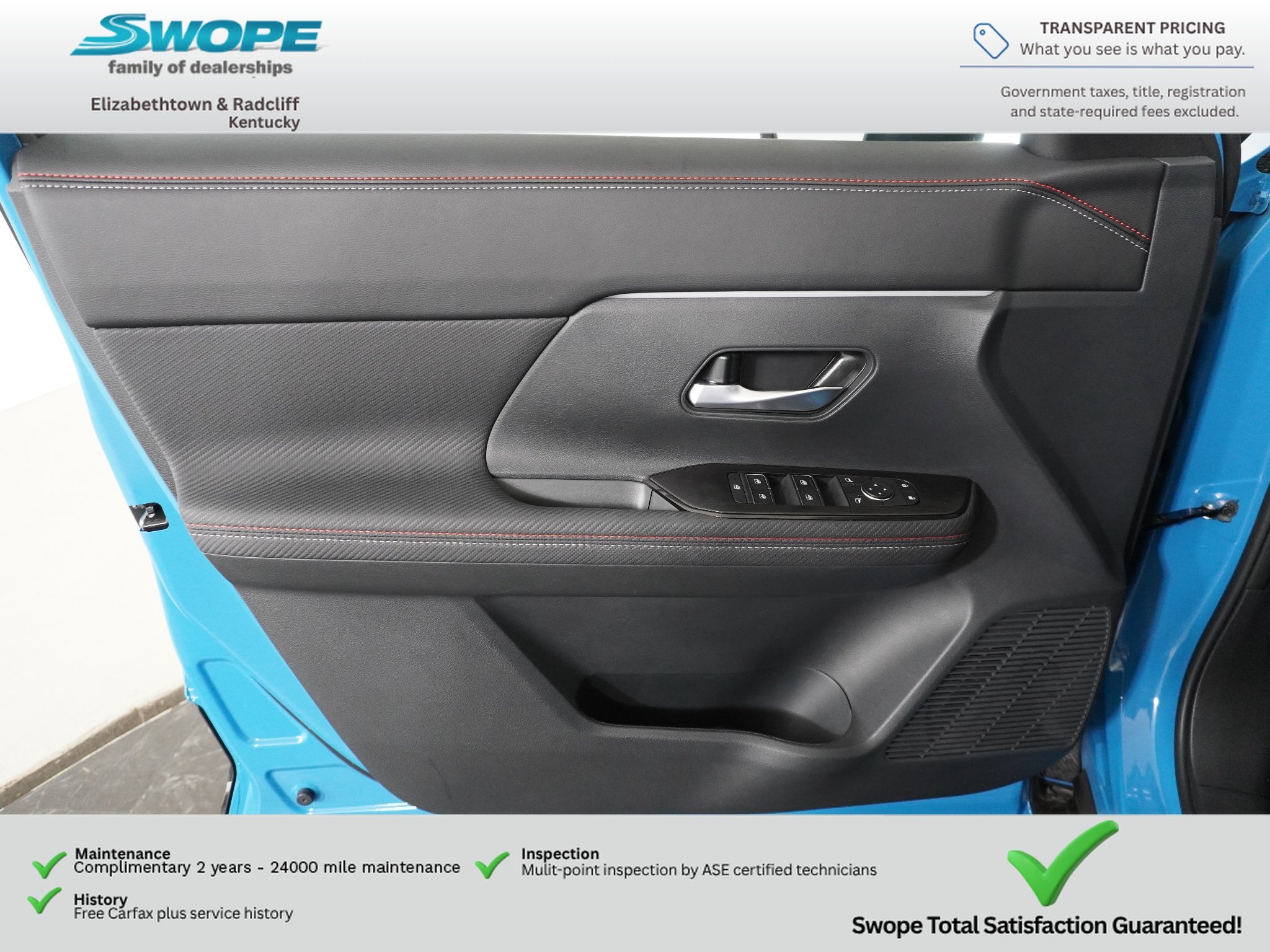 Used 2025 Arctic Ice Blue Metallic/Super Black Nissan SR image 14