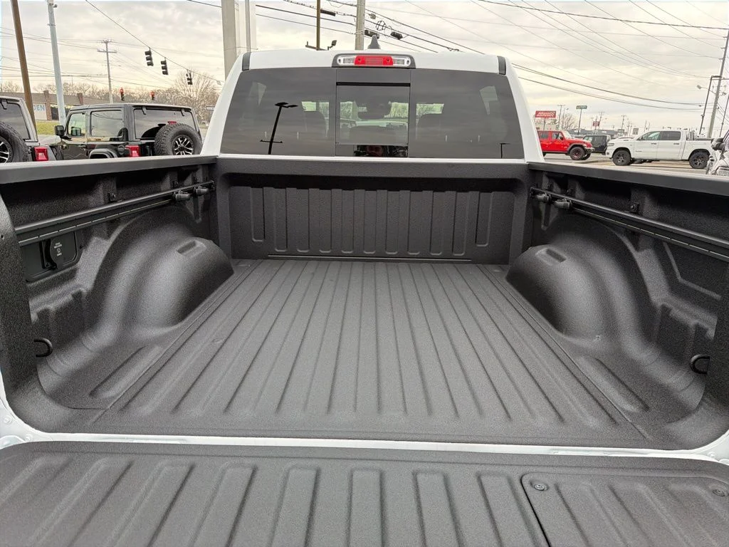 New 2026 Bright White Clear-Coat Exterior Paint RAM Laramie image 9