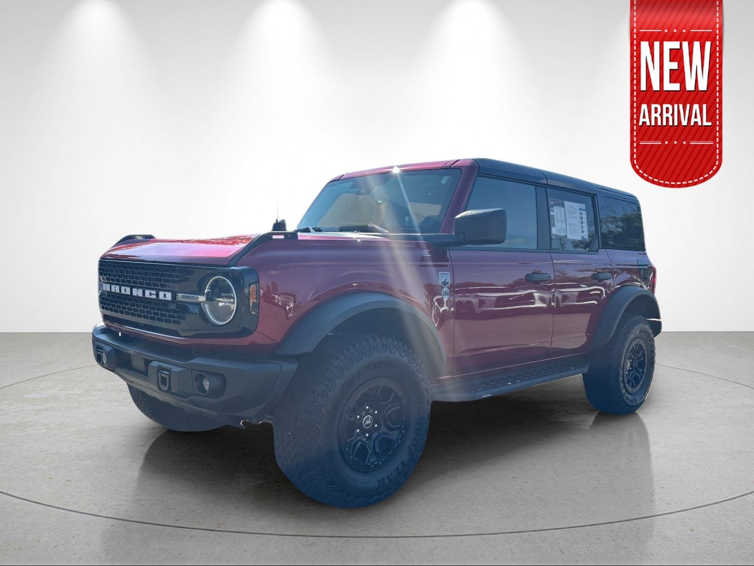 Used 2025 Ruby Red Metallic Tinted Clearcoat Ford Big Bend image 1