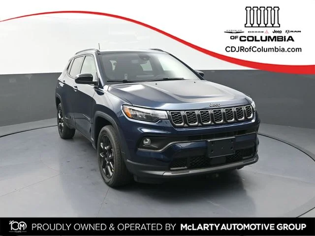 New 2026 Fathom Blue Pearl-Coat Exterior Paint Jeep Latitude image 1
